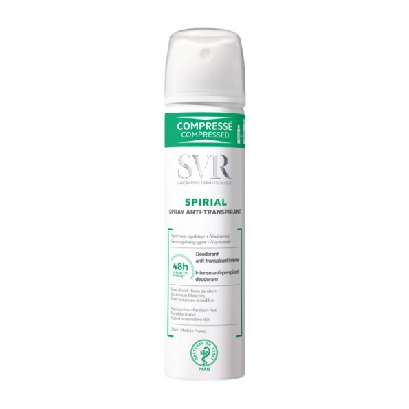 Deodorant spray antiperspirant pentru corp Spirial SVR Laboratoires